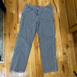 dickies striped jeans